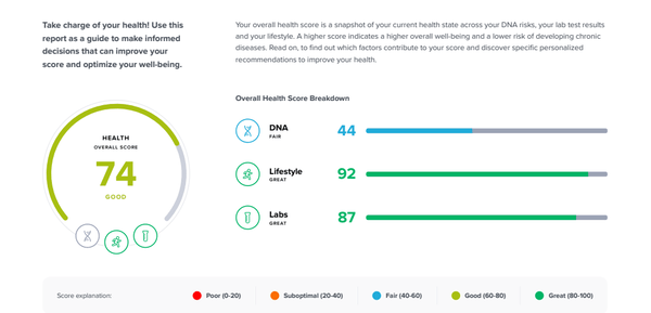 Health Report Example